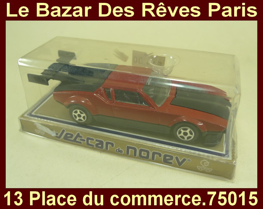 Norev Jet Car, Pantera Proto, Métal, échelle 1/43, Boîte Blister, Réf 870, France