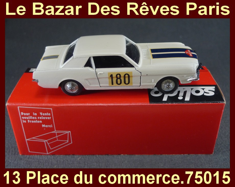 SOLIDO FRANCE S rie 100 FORD MUSTANG RALLYE REF 147 SOLIDO FRANCE S rie 100 FORD MUSTANG RALLYE REF 147