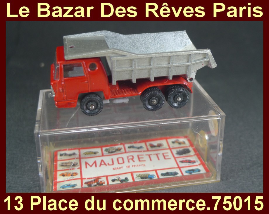 Camion Majorette Miniature, Modèle Bernard, Véhicule De Collection D'occasion
