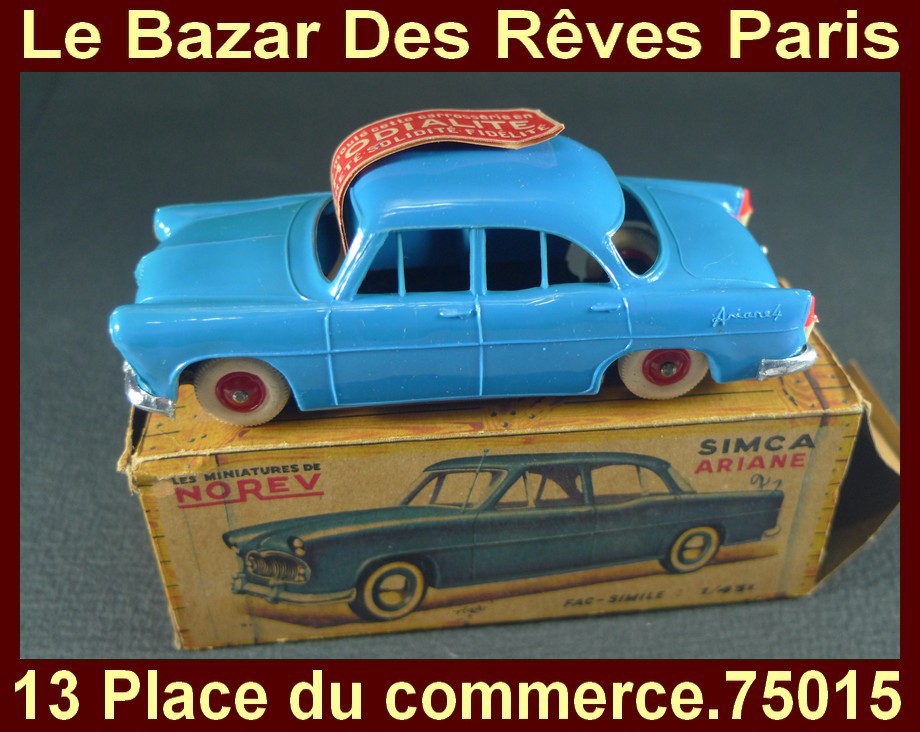 NOREV 1960 REFABRICATION BOITE SIMCA ARIANE