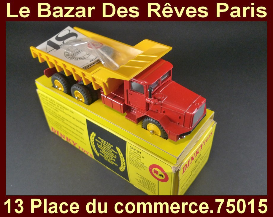 Dinky toys fr - original berliet gbo benne carriere - # 572 - Jeux & Jouets